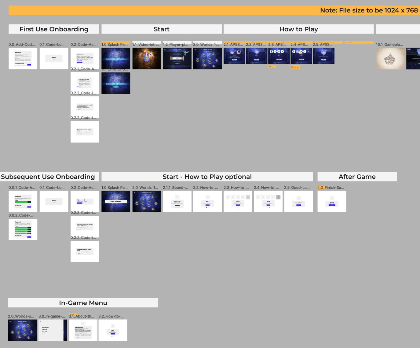 A screenshot from Figma showing a legacy digital product being updated